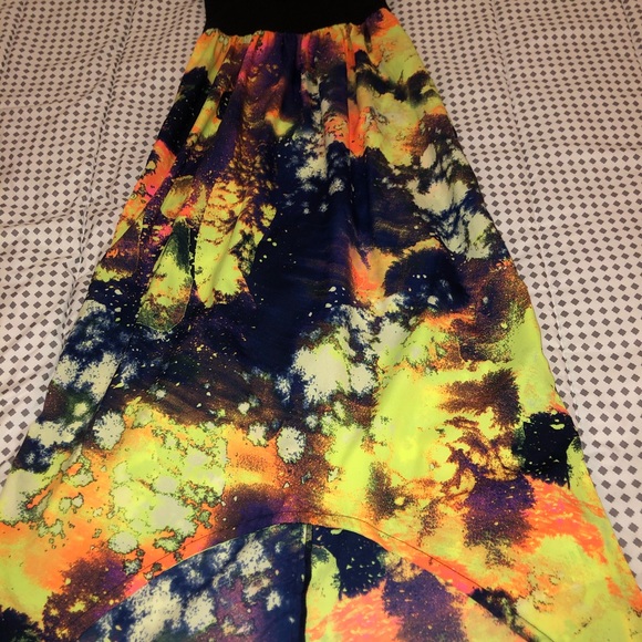 Hurley Strapless Hi / Low Maxi Dress - Picture 6 of 9